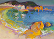 Oli sobre tela.  Titol: Costa Brava. 81x100 cms. 